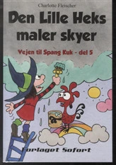 Den Lille Heks maler skyer