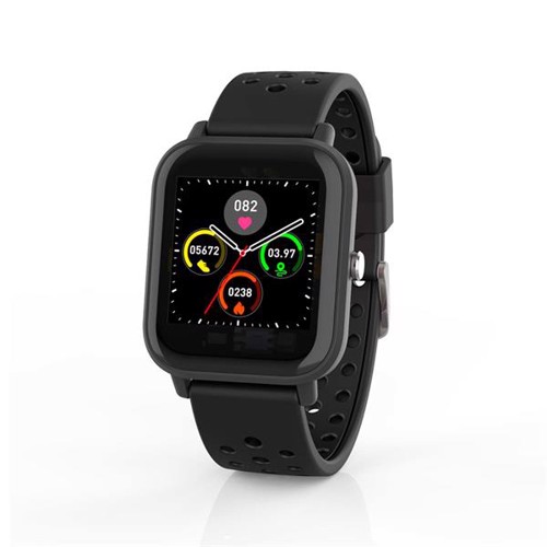 NEDIS Smartwatch - LCD Display - IP68 - Android/IOS - Sort