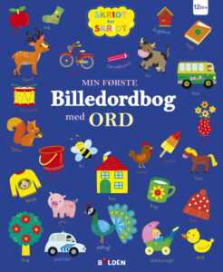 Min første billedordbog - med ord